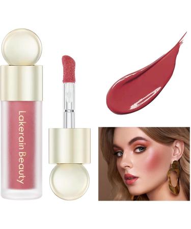 Blush Liquid - Cream Liquid Blush - Mousse Texture Matte Cream Blush Breathable Feel Sheer Flush of Color Natural Looking 5 Colors to Choose Cle-ca 5# - Buy Online on GoSupps.com