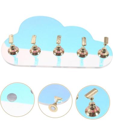 minkissy 1 Set Nail Tools Nail Holder for Painting Nails False Nails Display Holder Nails Tips Display Stand Press on Fake Nails Stand Press on Nails Holder Bracket Acrylic Symphony - Buy Online on GoSupps.com