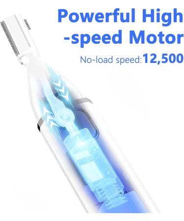 Buy Facial Hair Remover & Eyebrow Trimmer - Rechargeable Women's Electric Shaver for Peach Fuzz - Worldwide Shipping Available - Buy Online on GoSupps.com
