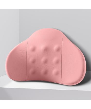 Car Lumbar Pillow | Driving Lumbar Support Cushion | Soft Lumbar Pillow for Lower Back Discomfort Relief Car Back Cushion for Driving Ergonomic Lumbar Support for Car Pink - Buy Online on GoSupps.com