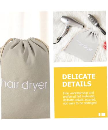 Didiseaon Hairdryer Storage Bag 4pcs Hair Dryer Storage Bag Travel Hair Dryer Cloth Storage Bags Hair Dryer Organizers Drawstring - Buy Online on GoSupps.com