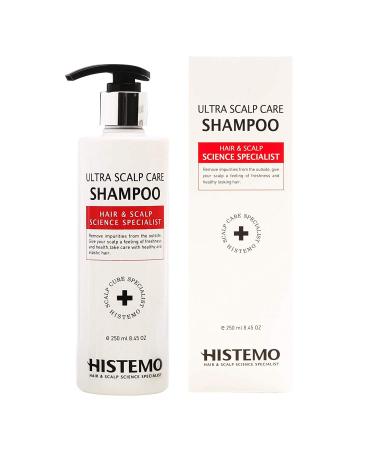 Histemo Ultra Scalp Care Shampoo  DHT Blocking Hair Restoration  Promote Hair Growth with Biotin & Prevent Hair Loss  for Men & Women with Oily Scalp or Colored Treated Hair (8.45 oz) 8.45 Ounce