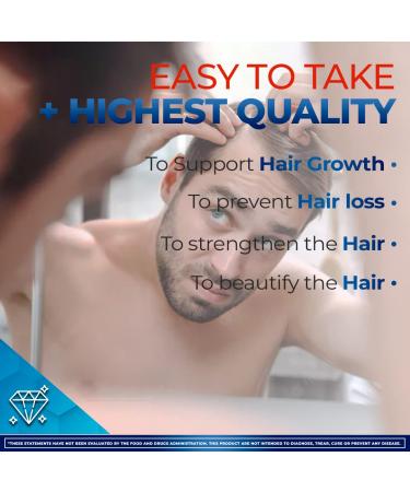Capilar Plus Hair Growth Supplement | Anti-Androgen System | Effective Hair Loss Treatment | Healthy Skin Hair & Nails - 60 Capsules - Buy Online on GoSupps.com