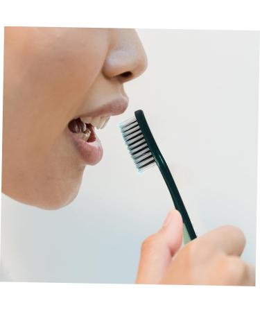 Buy Healvian 4 Pack Adult Toothbrush | Soft Bristle Travel Brushes for Healthy Smiles - Buy Online on GoSupps.com