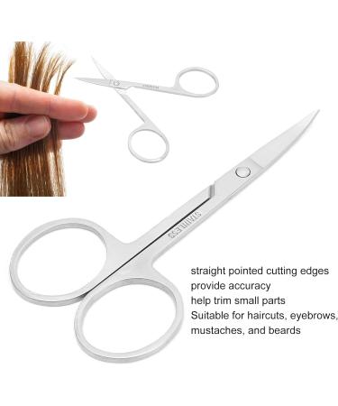 Multipurpose Hair Cutting and Grooming Scissors Set for Men - Beard, Mustache, Ear, Nose, Eyebrow, Eyelash Trimming and Hair Removal Clippers - Buy Online on GoSupps.com
