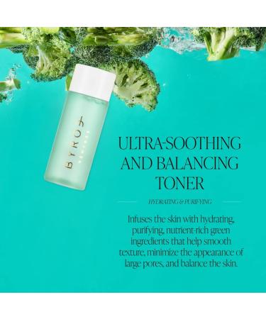 Byroe Bitter Green Essence Toner Mini | Hyaluronic Acid Facial Toner | Hydrating, Purifying, and Pore Minimizing | 20 ml (Pack of 1) - Buy Online on GoSupps.com