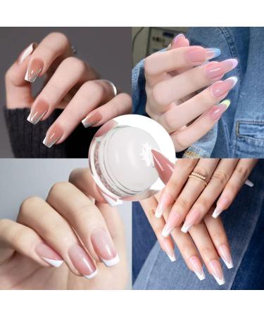 2PCS Nail Seal Stamp Silicone Stamper Heads for French Tips Manicure - Red & Colorful - Buy Online on GoSupps.com