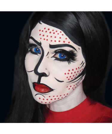 Mehron Makeup 5 Color Cream Palette (Clown) - Professional Face Paint for International Shipping | Perfect for Halloween Cosplay & Festivals - Buy Online on GoSupps.com