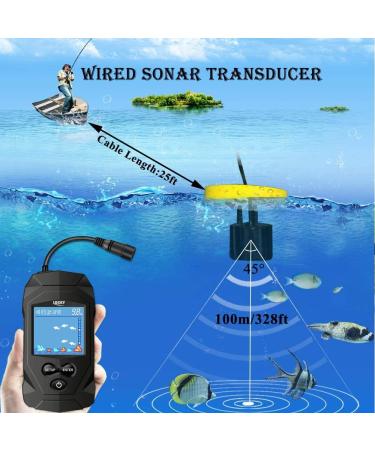 LUCKY Portable Marine Fish Finder - Sonar Depth Gauge Display for Kayaks & Boats - FL068 - Buy Online on GoSupps.com