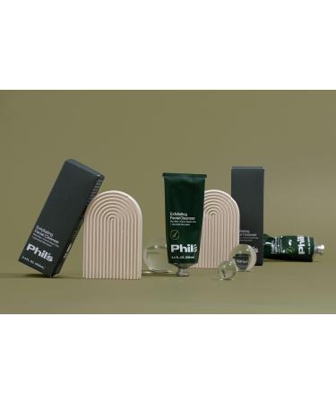 Phils Exfoliating Facial Cleanser with Rice Bran & French Green Clay Upcycled Olive Seed 3.4 Fl. Oz. 100mL Daily Face Wash Vegan & Cruelty-Free Made in USA - Buy Online on GoSupps.com