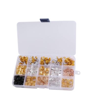 minkissy Beard Dreadlocks Dread Jewelry Dread Beads Hair Braid Pendants Hair Hoops Hair Beard Beads Hair Paracord Norse Beard Beads Ring Rune Hair Beads Big Hole Metal