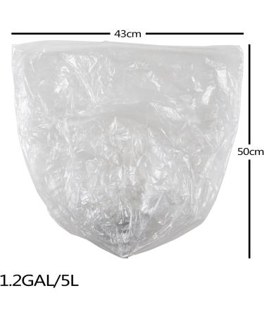 Neadas 1.2 Gallon Small Grey Trash Bags 5 Litres Garbage Bags 6 Rolls (150 Count) - Buy Online on GoSupps.com