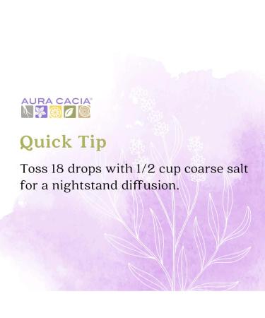 Aura Cacia Pure Lavender Essential Oil 2 fl oz - Aromatherapy & Wellness - Buy Online on GoSupps.com