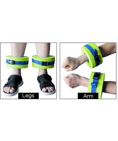 QCUTEP Aquatic Cuffs Swimming Weights - 1 Pair | Water Aerobics Float Sleeves for Resistance & Fitness Exercises in Pool - Buy Online on GoSupps.com