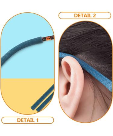 Buy Tovinanna Slipproof Glasses Ear Pads - Anti-Slip Elastic Holders for Glasses | International Shipping Available - Buy Online on GoSupps.com