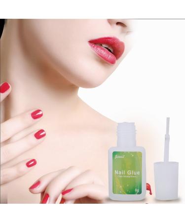 Superstic False Nail Glue - 8g Multifunctional Adhesive for Toenail Correction & Artificial Nail Art - Quick Dry Solution - Buy Online on GoSupps.com