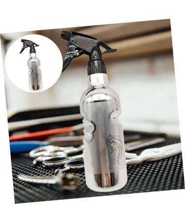 POPETPOP Hair Salon Spray Bottle Makeup Spray Water Mister Sprayer Hairdressing Spray Bottle Spray Can Nozzle Fine Mist Spray Bottle for Hair Press-type Sprayer Pressure Dispenser Plastic 23.5x6cm Silver - Buy Online on GoSupps.com