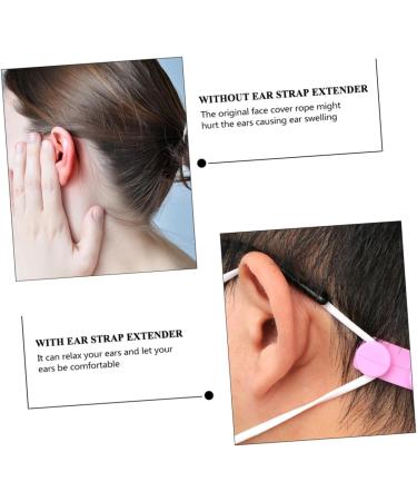 Anneomas 6-Pack Masking Hook Clips - Ear Protection Tape & Non-Slip Mask Cables - Comfortable Ear Hooks for Hearing Protection - Buy Online on GoSupps.com