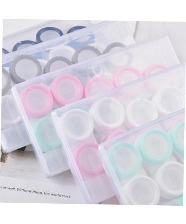 Buy Healvian 4 Sets Storage Box for Colored Contact Lenses - Portable Contact Lens Case & Tweezers - International Shipping Available - Buy Online on GoSupps.com