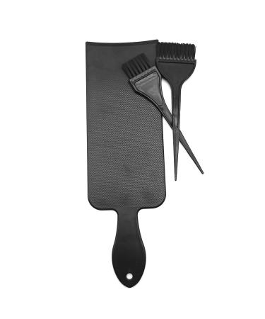 3Pcs Hair Dye Tools Comb Board and Hair Coloring Brush for Home & Salon Uses Professional Salon Hair Coloring Dyeing Kit