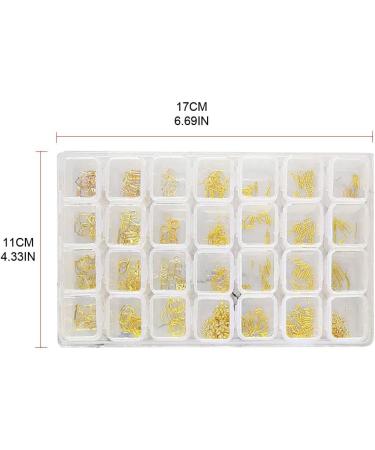 28-Grid Nail Nail Steel Beads Nail Art Cellphone for Case Ornament for Nail Art Decoration Jew 28-Grid Nail Nail Steel Beads Nail Art for Nail Art - Buy Online on GoSupps.com