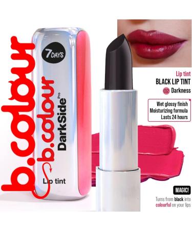 7DAYS Lipstick & Lip Tint | Highly Pigmented Lip Gloss | Long Lasting Dark Red Color Changing Lipstick 3.5g - Buy Online on GoSupps.com