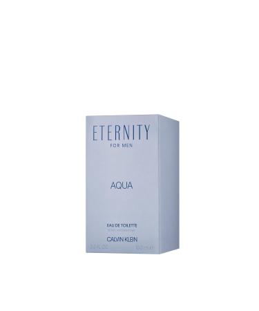 Calvin Klein Eternity Aqua Eau De Toilette Woody Men's Cologne With Notes of Cucumber Sage & Sandalwood Long Lasting Fragrance 3.3 Fl Oz (Pack of 1) - Buy Online on GoSupps.com
