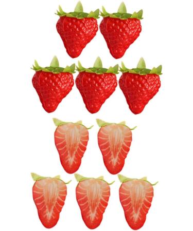 Alipis Fruit Decor 40 Pcs Artificial Strawberry Fruit Home Decor Strawberries Fake Strawberry Lifelike Strawberry Cute Strawberry Stuff Strawberry Birthday Decorations Pvc Props Window As Shownx4pcs 4.00X3.00X3.00CMx4pcs - Buy Online on GoSupps.com