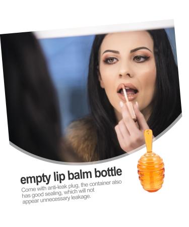 FRCOLOR 40 Pcs Lip Gloss Empty Tubes - Honey Pot Lip Balm & Oil with Wand - Clear Plastic Lipstick Bottles - 0.04 Ounce (Pack of 1) - Perfect for DIY Cosmetic Creation - Buy Online on GoSupps.com
