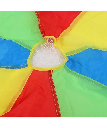 Dilwe Rainbow Umbrella Kids Play Parachute - Outdoor Activity Game Accessory - Buy Online on GoSupps.com