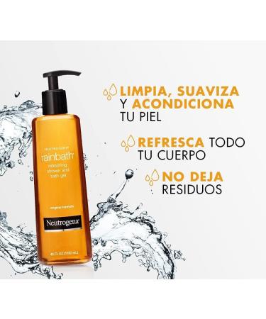 Buy Neutrogena Rainbath 40 fl oz Moisture-Rich Shower & Bath Gel - International Shipping Available - Buy Online on GoSupps.com