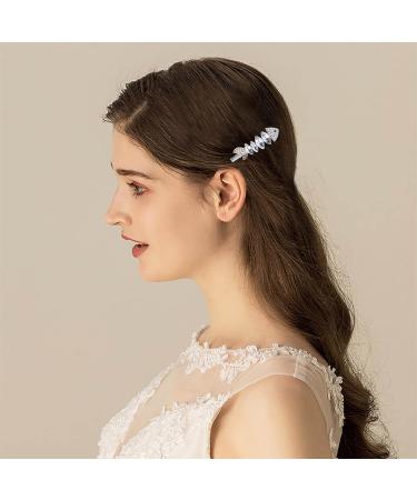 Inilbran Boho Crystal Hair Clip Gold Rhinestone Wedding Hair Clips Barrettes Vintage Crystal Hairpin Barrette Shiny CZ Hair Pins Hair Clip Decorative Headpiece Crystal Wedding - Buy Online on GoSupps.com