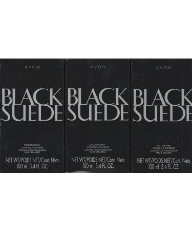 Lot of 3 Avon Black Suede Eau De Toilette Spray 3.4 Ounce Each Oriental 0.5 Ounce (Pack of 2) - Buy Online on GoSupps.com
