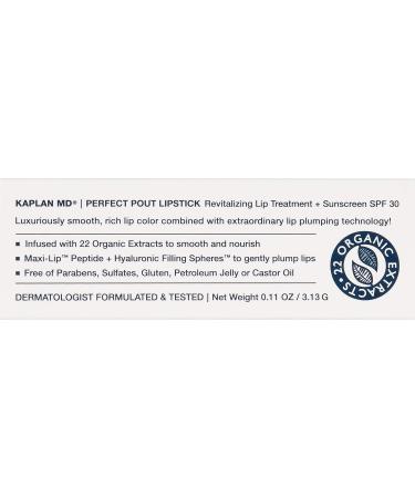 KAPLAN MD Perfect Pout Lipstick SPF 30 in Sunset Santa Monica - Nude-Light Pink Shade - Buy Online on GoSupps.com