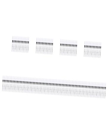 NOLITOY 120 Pcs Eyeliner Pencil Liquid Eyeliner Eyebrow Liner Pen Eyeshadow Pencil Whitening Eyeliner Brush