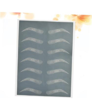 Hemoton 1 Sheet Eyebrow Microblading Eye Brow Practice Skin Eyebrow Training Skin Practice Tools - Buy Online on GoSupps.com