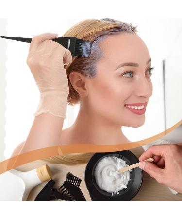 GAOHUI 4 Pcs Hair Coloring Brushes Kit - Double Sided Hair Dyeing Brushes Tint Comb Set for DIY Salon Hair Coloring - Includes Mixing Bowl - Buy Online on GoSupps.com