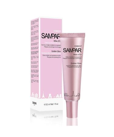 Sampar Golden Glow Cream - Hydrating Tedented Cream for Luminous Skin - Universal Shade for All Skin Types - 30ml - Buy Online on GoSupps.com