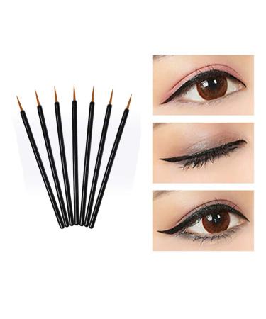 AKOAK 100 Pcs Disposable Eyeliner Brush - Black Handle Fine Applicator for Liquid Eyeliner & Lash Extensions - Buy Online on GoSupps.com