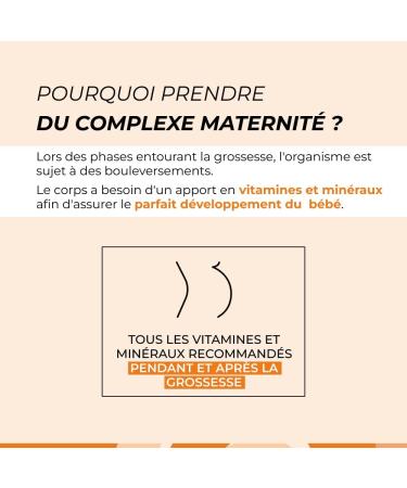 Maternity Complex More Assimilable than Folic Acid Cuure 45 Days Conception Pregnancy and Breastfeeding 15 High Quality Active Ingredients Vitamin B9 B12 D Iodine Zinc Made in France - Buy Online on GoSupps.com