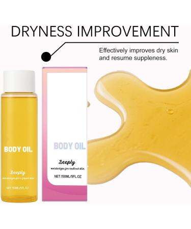  homomdy Brightening and nourishing body oil with vitamin E firms and moisturizes improves skin elasticity repairs dry and damaged skin light non-greasy brightening (1pcs) - Buy Online on GoSupps.com