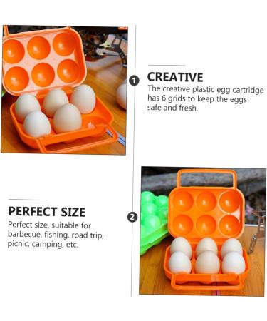 Hemoton 2pcs Outdoor Egg Carton Fridge Food Tray Outdoor Egg Container Egg Organizers Devil Travel Water Bag - Buy Online on GoSupps.com