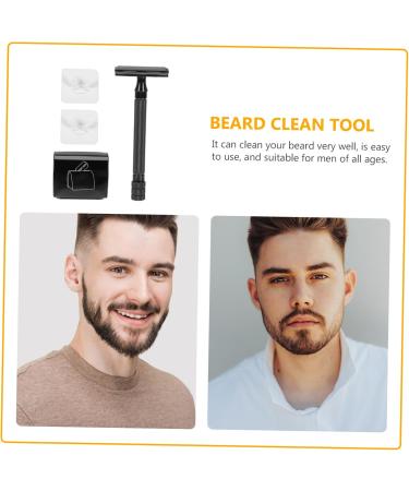 Angoily 3-Piece Portable Razor Set - Adjustable Aluminum Alloy Beard Holder - International Shipping - Buy Online on GoSupps.com