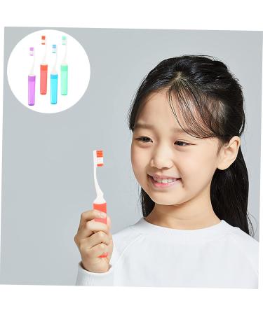Beaupretty Portable Travel Toothbrush Set - 4 Soft Bristle Toothbrushes for Camping & Outdoor Use - Buy Online on GoSupps.com