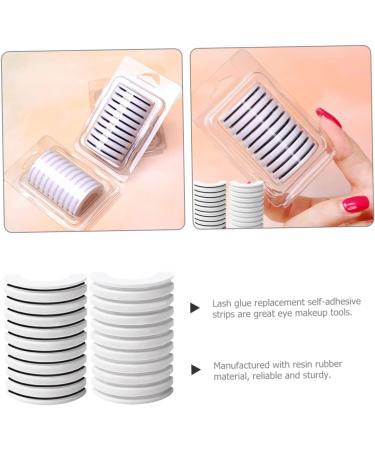 HAPINARY 6 Boxes Self Adhesive Eyelash Adhesive Strip Lash Adhesive Strips for False Lashes Self Adhesive Eyelashes Lash Glue Liner Eyelash Strips Fake Lashes Eyelash Applicator Resin Glue - Buy Online on GoSupps.com