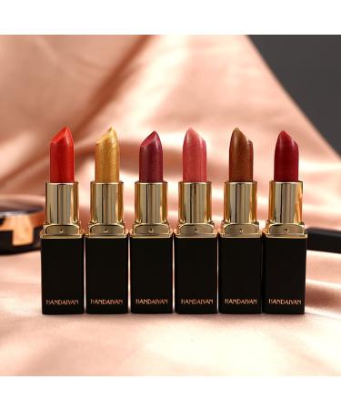 Metallic Glitter Lipstick - Luxurious Long-Lasting Moisturizing & Waterproof | Shop Now! - Buy Online on GoSupps.com