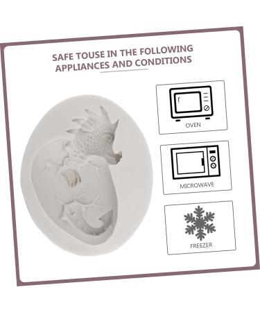 VILLCASE 2pcs Interesting Silicone Mold Clay Molds Dragon Egg Candy Silicone Dinosaur Mold Clay Making Tools Easter Jelly Candle Molds Easter Dinosaur Egg Mold Dinosaur Eggs White Chocolate - Buy Online on GoSupps.com