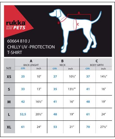 Rukka Pets Chilly UV-Protection T-Shirt for Dogs - Light Blue MM | Shop Internationally - Buy Online on GoSupps.com