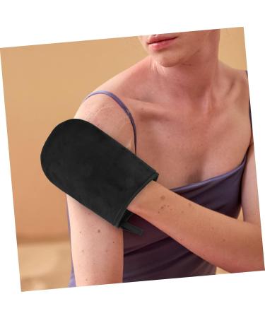 Ipetboom 2 Sets Tanning Gloves Back Lotion Mittens Nail Art Hand Mitt for Tanning Lotion Manicure Protective Gloves Nail Uv Lamp Protection Flocking Nail Supplies - Buy Online on GoSupps.com