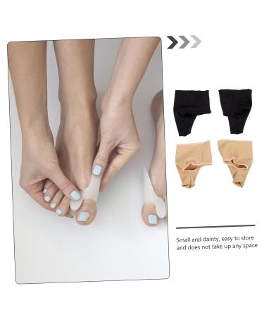 FOMIYES 2 Pairs Foot Cover Separator for Bunions | Thumb Straightener & Hallux Limitus Protector - Assorted Colors 10x7cm - Buy Online on GoSupps.com